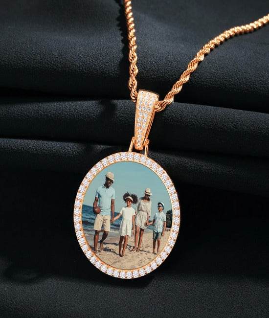 Dawn Crown-Custom Engraved Pendant - Pendaura