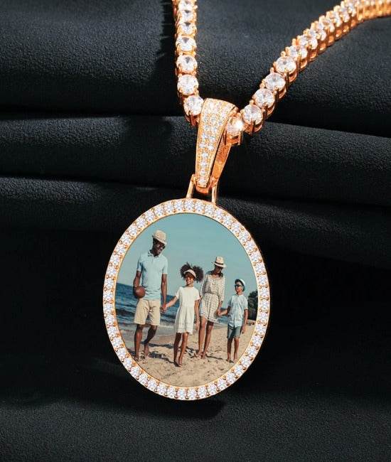 Dawn Crown-Custom Engraved Pendant - Pendaura